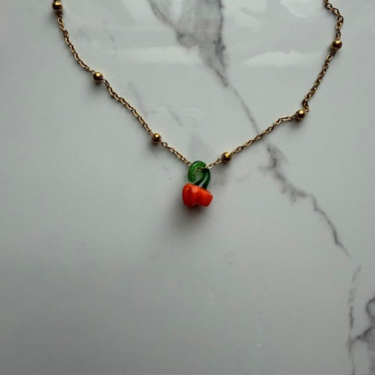 gourdbye • stainless steel satellite chain necklace