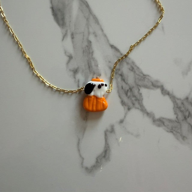 the great pumpkin · gold plated pvd paperclip chain