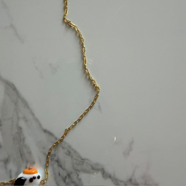 the great pumpkin · gold plated pvd paperclip chain