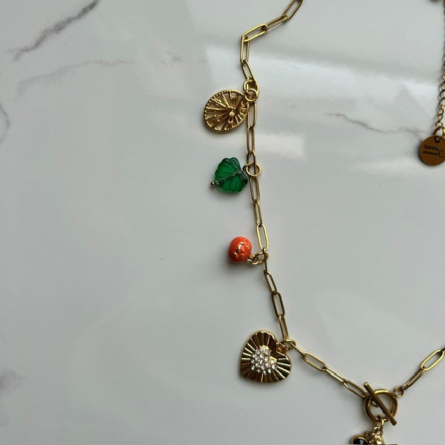fall to pieces • charm necklace