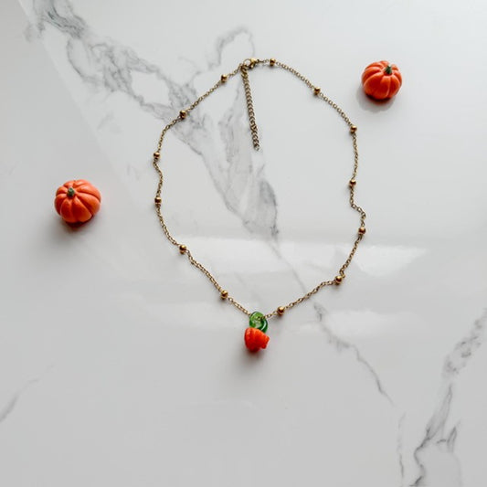 gourdbye • stainless steel satellite chain necklace
