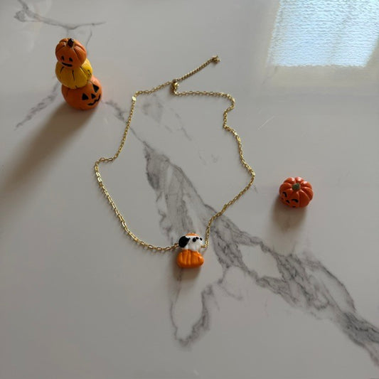 the great pumpkin · gold plated pvd paperclip chain