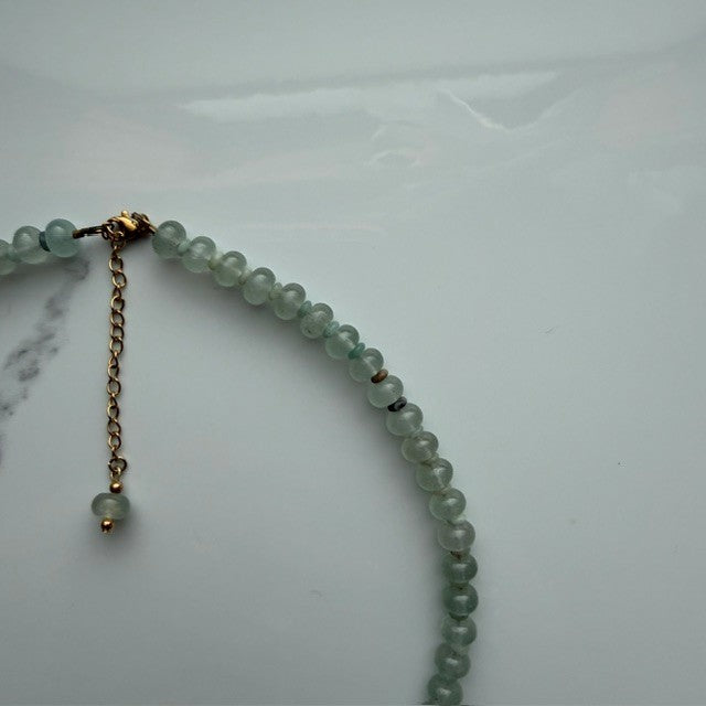 jade moon • beaded necklace