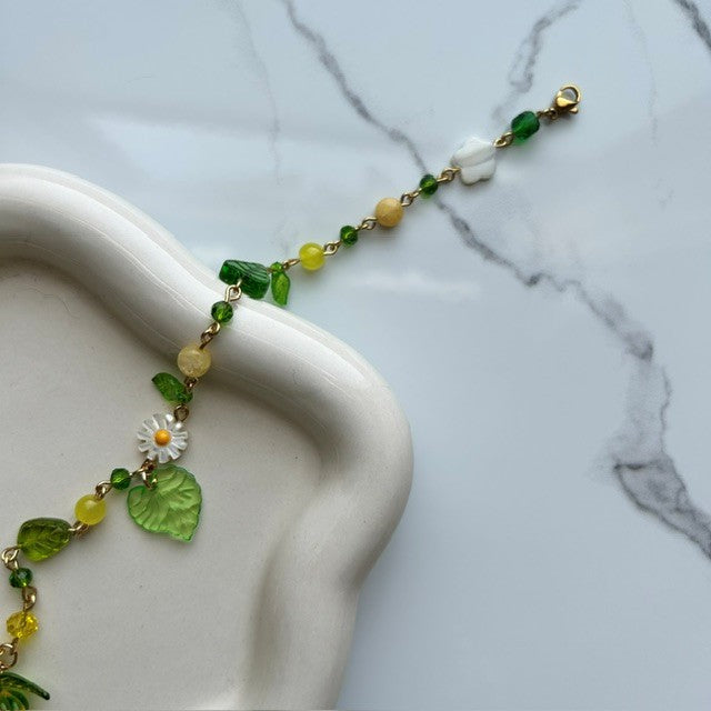 limoncello necklace • cottagecore fairycore jewelry