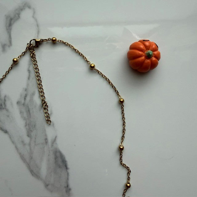 gourdbye • stainless steel satellite chain necklace