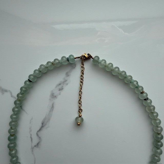 jade moon • beaded necklace