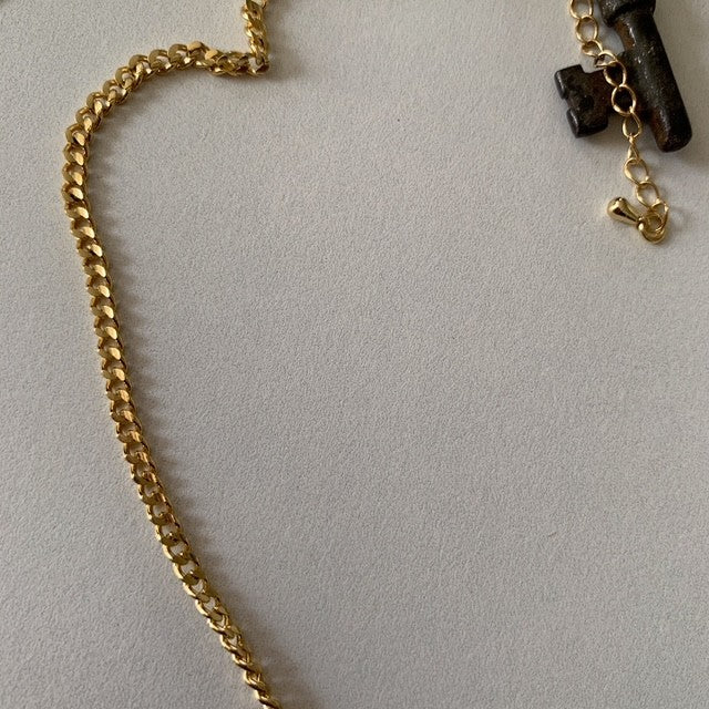 isabella • pearl heart gold filled necklace