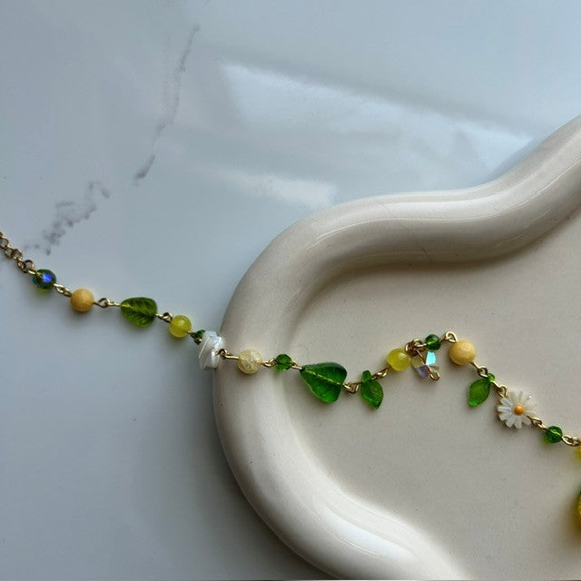 limoncello necklace • cottagecore fairycore jewelry