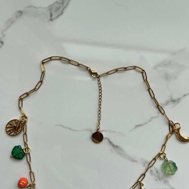 fall to pieces • charm necklace