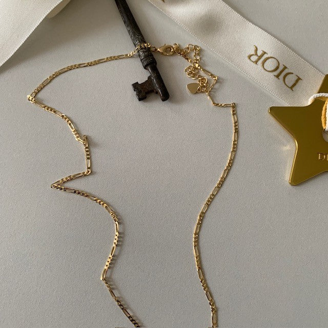celestial sunshine • dainty satellite gold filled necklace