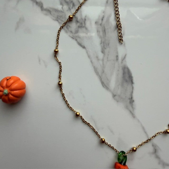 gourdbye • stainless steel satellite chain necklace