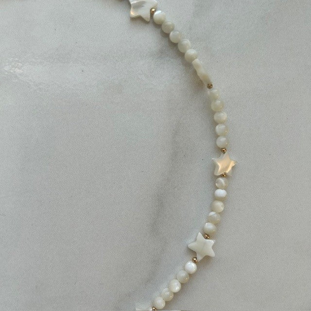faye • mother of pearl necklace
