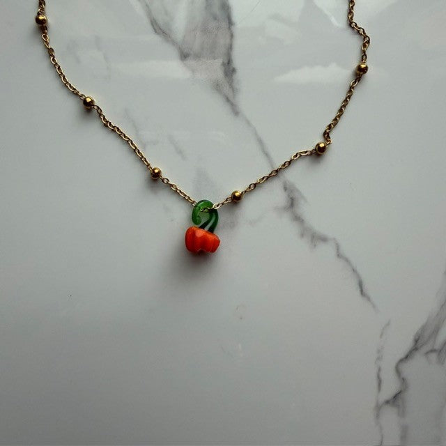 gourdbye • stainless steel satellite chain necklace