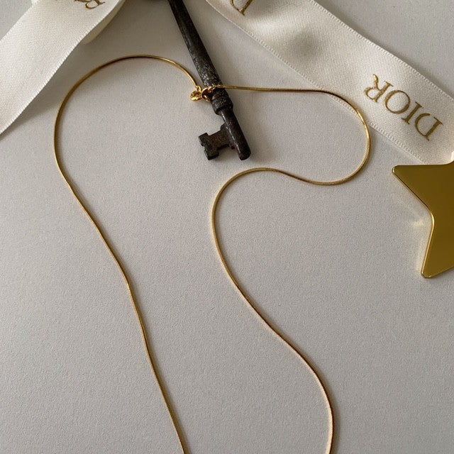 avery • eye of horus dainty gold plated necklace