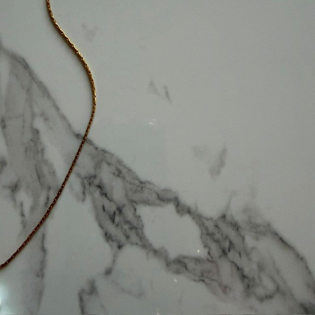 bow tie ghost · gold plated snake chain