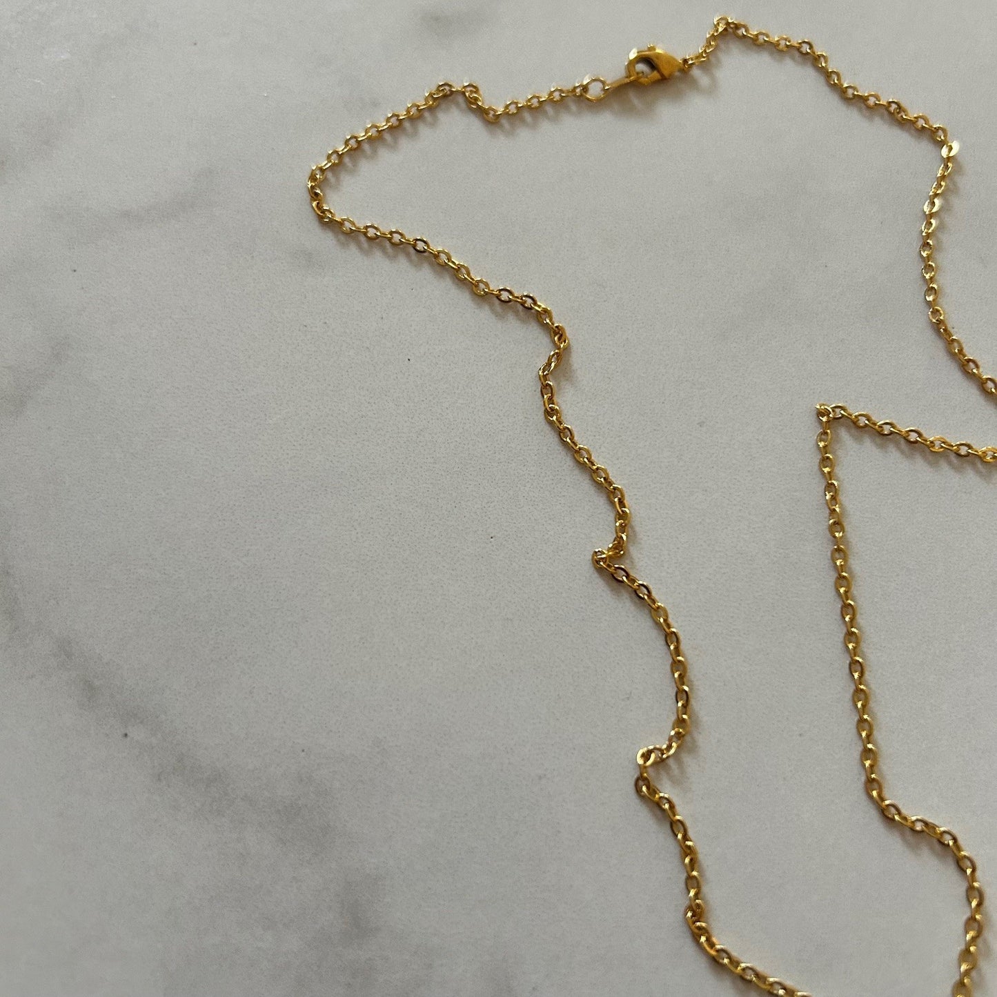 zoey • evil eye heart dainty gold filled necklace